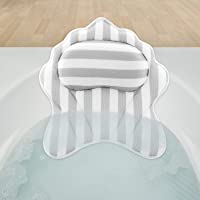 Los mejores  - Hossejoy Cojín cervical de lujo para bañera- cojín cervical óptimo para el cuello- cojín de baño cómodo